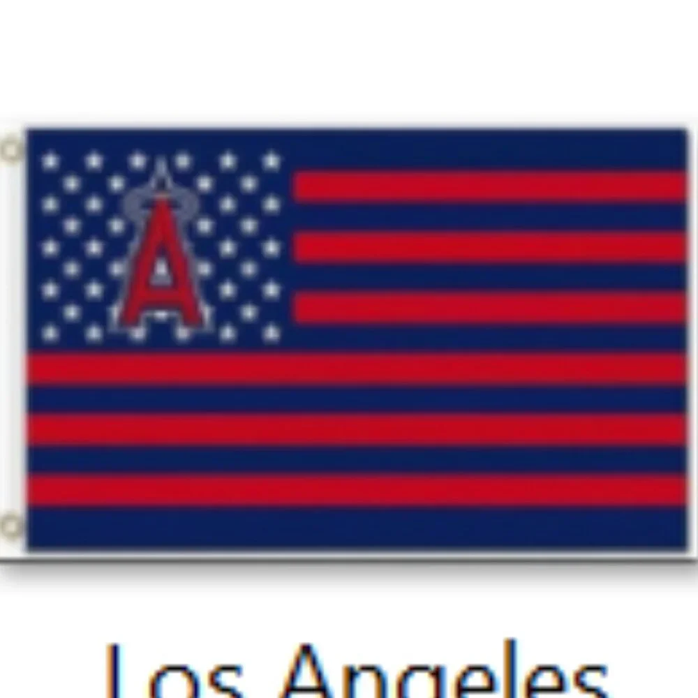 NEW Los Angeles Angels MLB 3x5 Flag Stars and Stripes